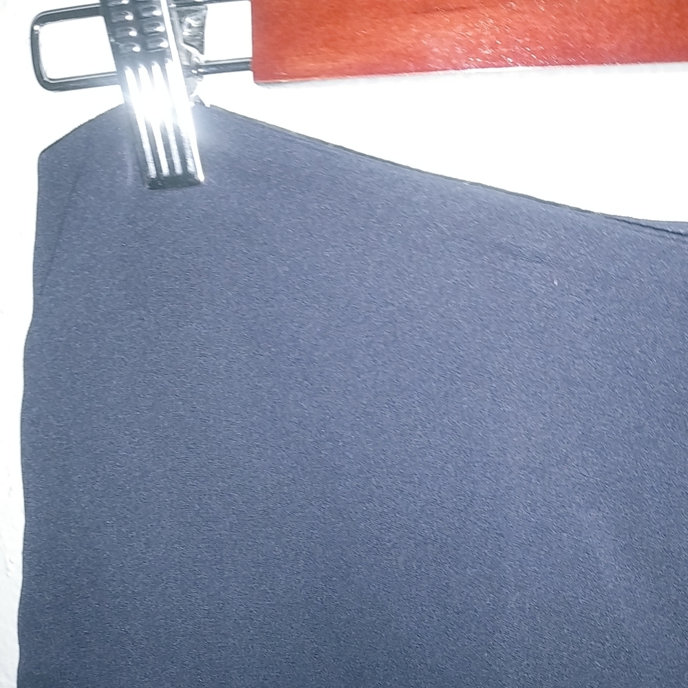 Eileen Fisher S 29x29 Silk Spandex Darkest Navy Formal Pants Petite - Picture 5 of 8